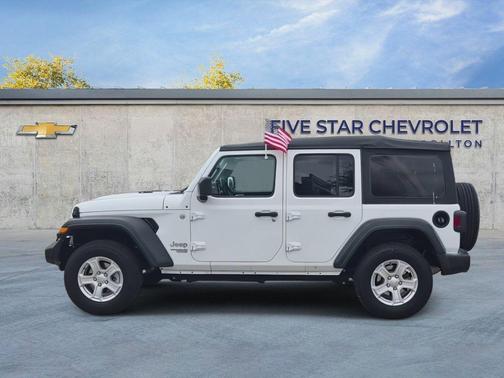 Bright White Clearcoat 2020 Jeep Wrangler Unlimited Sport