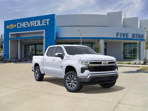 Summit White 2026 Chevrolet Silverado 1500 LT