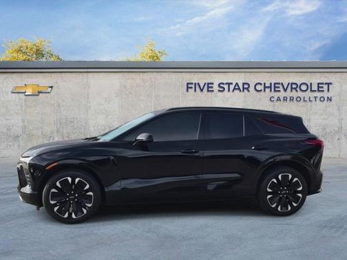 Black 2024 Chevrolet Blazer EV eAWD RS