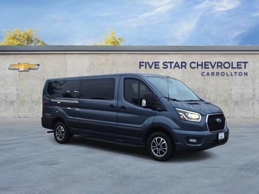 Blue Metallic 2024 Ford Transit-350 XLT