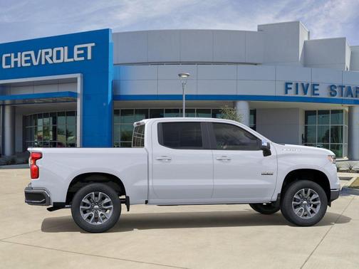 Summit White 2026 Chevrolet Silverado 1500 LT