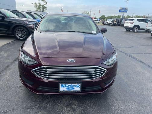 Burgundy 2017 Ford Fusion SE