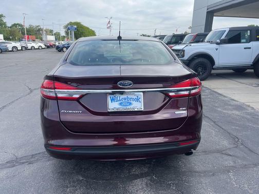 Burgundy 2017 Ford Fusion SE