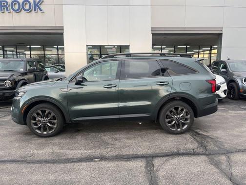 Aruba Green 2022 Kia Sorento X-Line EX