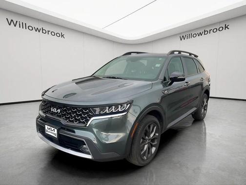 Aruba Green 2022 Kia Sorento X-Line EX