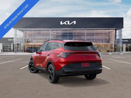 Runway Red 2026 Kia Sportage X-Line