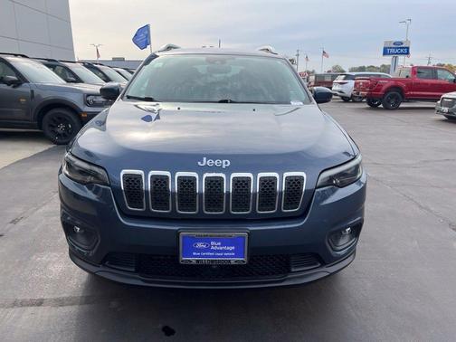 Slate Blue Pearlcoat 2021 Jeep Cherokee Latitude Lux