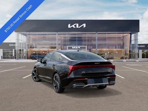 Aurora Black Pearl 2026 Kia K5 GT-Line