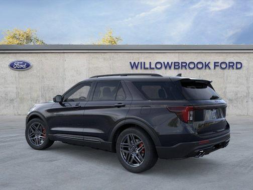 Agate Black Metallic 2026 Ford Explorer ST