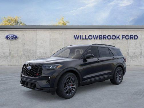 Agate Black Metallic 2026 Ford Explorer ST