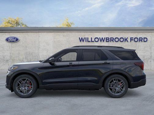 Agate Black Metallic 2026 Ford Explorer ST