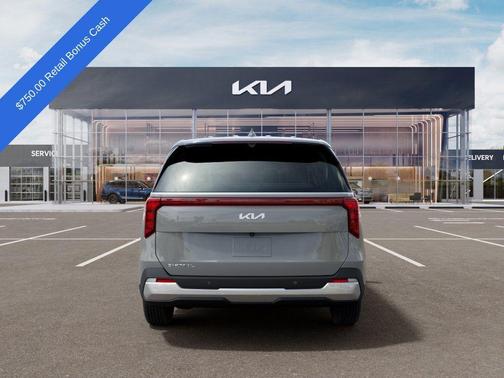 Ceramic Silver 2026 Kia Carnival EX