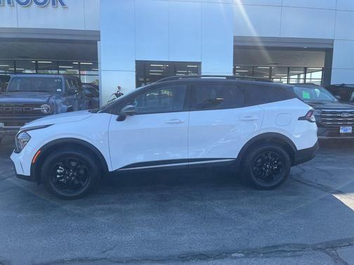 Glacier White Pearl 2024 Kia Sportage X-Pro Prestige