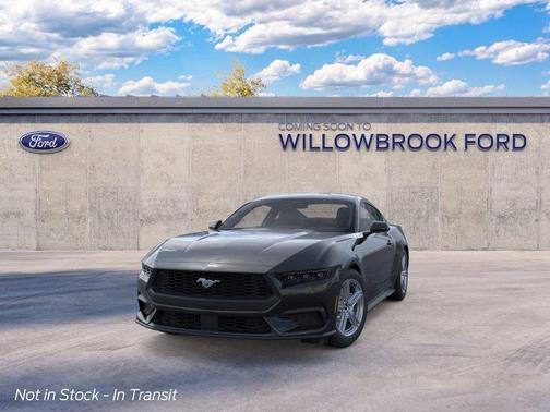 Shadow Black 2026 Ford Mustang EcoBoost