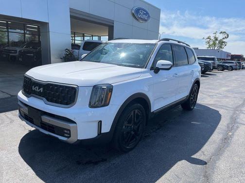 Glacial White Pearl 2023 Kia Telluride SX-Prestige X-Line