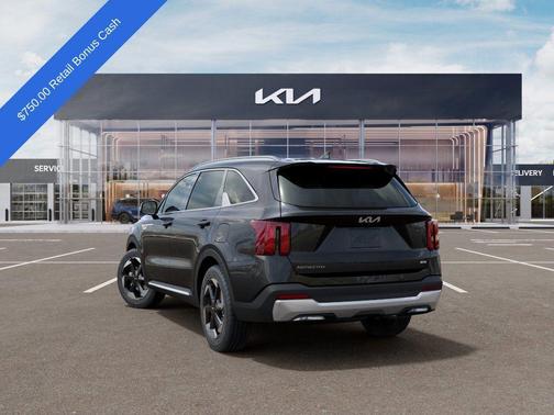 Gray 2026 Kia Sorento Hybrid EX