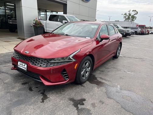 Passion Red 2021 Kia K5 LXS