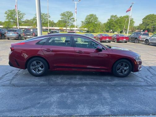 Passion Red 2021 Kia K5 LXS