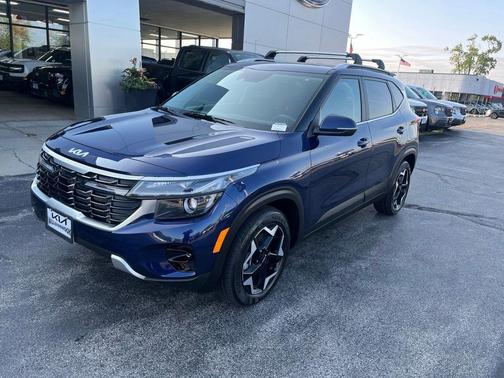 Dark Ocean Blue 2024 Kia Seltos EX
