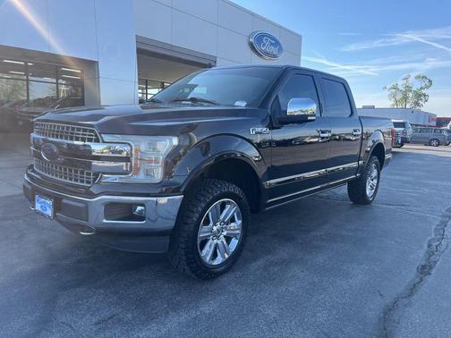 Shadow Black 2018 Ford F-150 Lariat