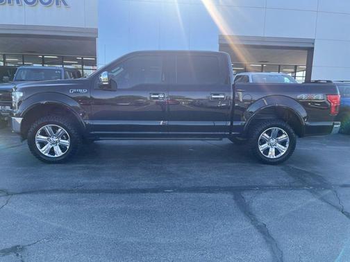 Shadow Black 2018 Ford F-150 Lariat