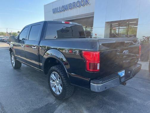 Shadow Black 2018 Ford F-150 Lariat