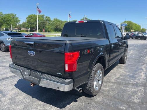 Shadow Black 2018 Ford F-150 Lariat