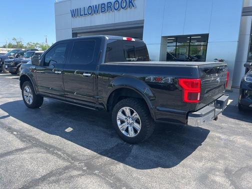 Shadow Black 2018 Ford F-150 Lariat
