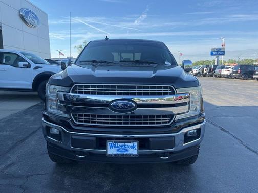 Shadow Black 2018 Ford F-150 Lariat