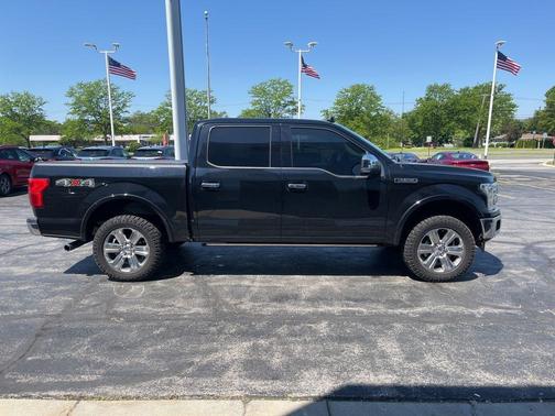Shadow Black 2018 Ford F-150 Lariat