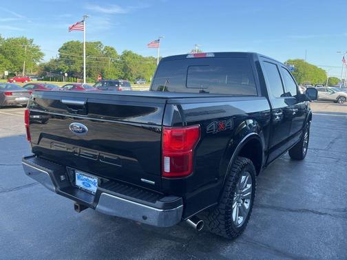 Shadow Black 2018 Ford F-150 Lariat