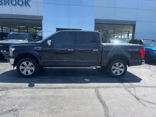 Shadow Black 2018 Ford F-150 Lariat