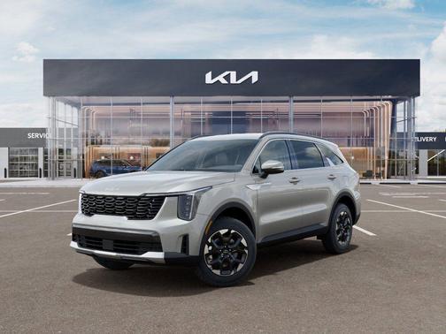 Ivory Silver 2026 Kia Sorento S