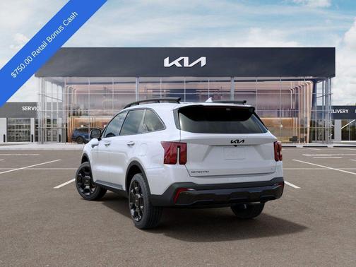 Glacial White Pearl 2026 Kia Sorento X-Line SX Prestige
