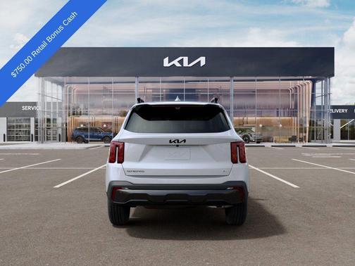 Glacial White Pearl 2026 Kia Sorento X-Line SX Prestige