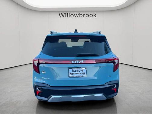 Blue 2024 Kia Seltos EX