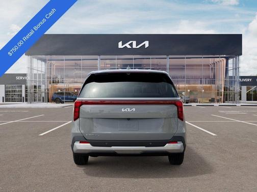 Ceramic Silver 2026 Kia Carnival EX
