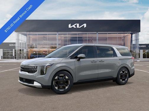 Ceramic Silver 2026 Kia Carnival EX