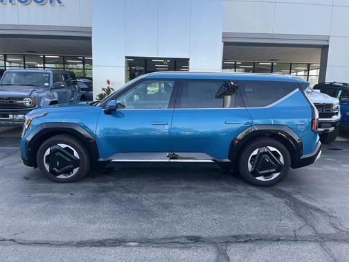 Ocean Blue 2024 Kia EV9 Land