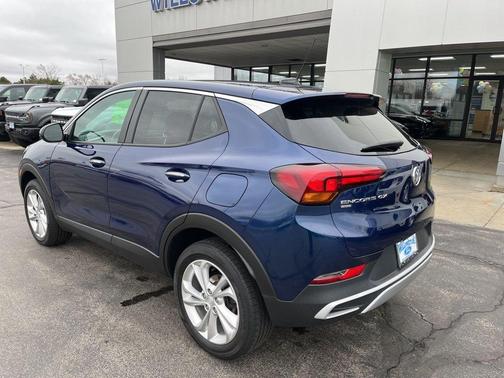 Sapphire Metallic 2023 Buick Encore GX Preferred