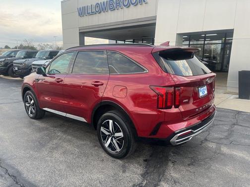 Passion Red Tintcoat 2021 Kia Sorento EX