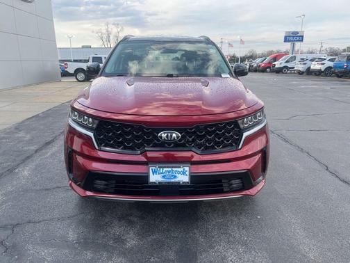 Passion Red Tintcoat 2021 Kia Sorento EX