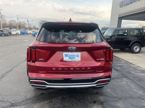 Passion Red Tintcoat 2021 Kia Sorento EX