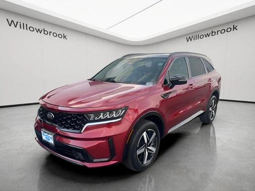 Passion Red Tintcoat 2021 Kia Sorento EX