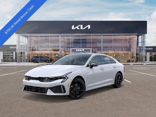 Snow White Pearl 2026 Kia K5 GT-Line
