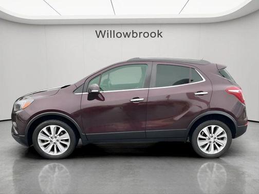 Black Cherry Metallic 2018 Buick Encore Preferred
