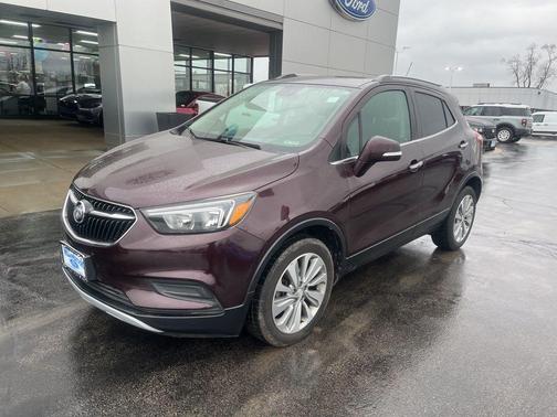 Black Cherry Metallic 2018 Buick Encore Preferred