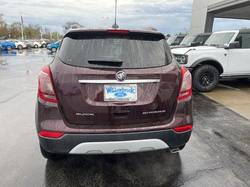 Black Cherry Metallic 2018 Buick Encore Preferred
