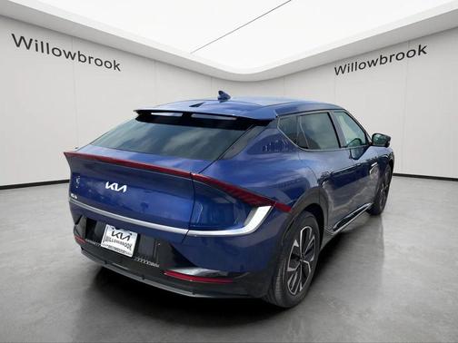 Blue 2023 Kia EV6 Wind