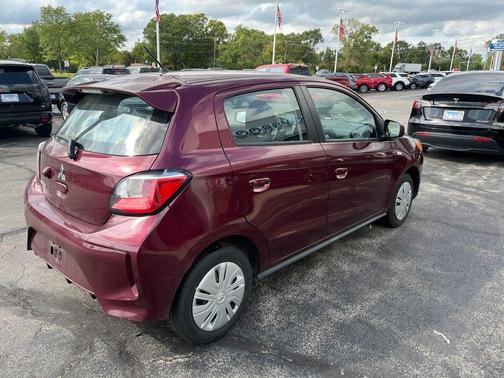 Red 2024 Mitsubishi Mirage ES